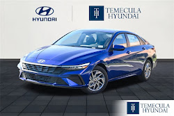 2025 Hyundai Elantra Hybrid Blue