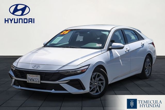 2026 Hyundai Elantra Hybrid Blue